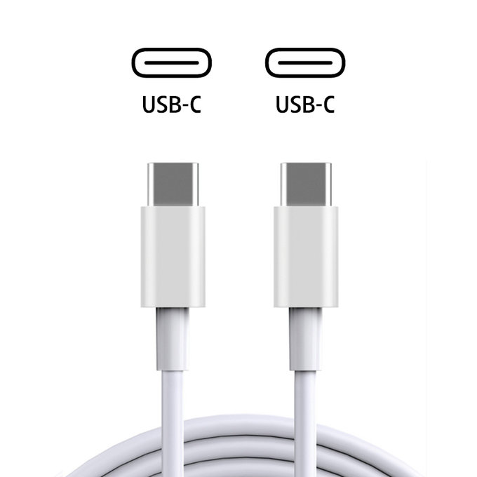 USB-C / USB-C cable, 1 m, compatible with Apple, bulk