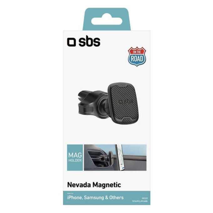 SBS - Car Holder Nevada Magnetic, to grid, black