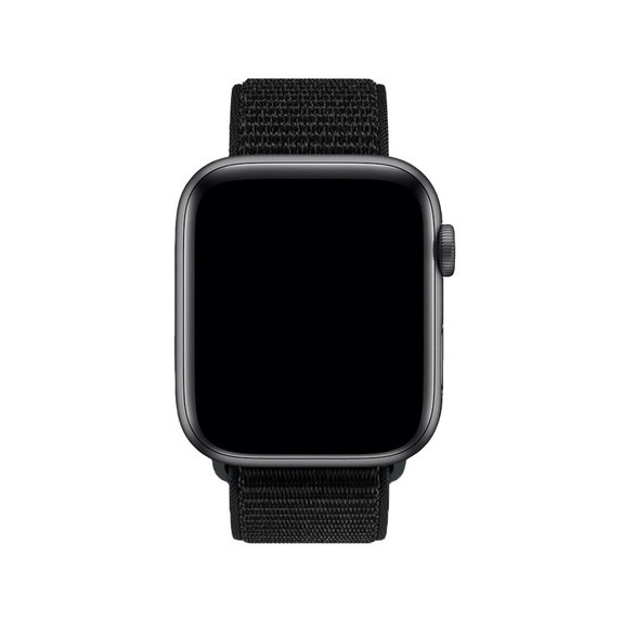 FixPremium - Nylon Strap for Apple Watch (42, 44, 45 & 49mm), black