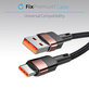 FixPremium - USB-C / USB Cable with Fast Charging (1m), black