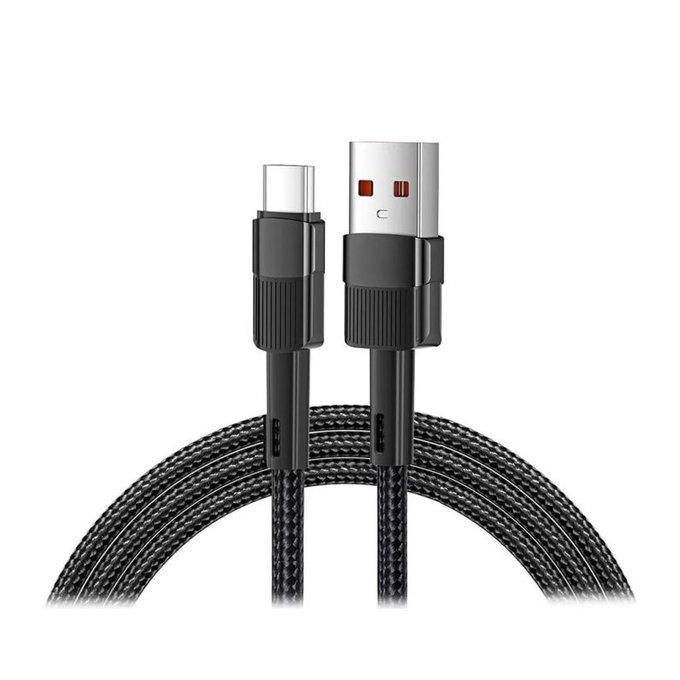 FixPremium - USB-C / USB Cable with Fast Charging (1m), black