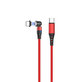 FixPremium - USB-C / USB-C Magnetic Cable (1m), red