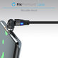 FixPremium - USB-C / USB Magnetic Cable (1m), black