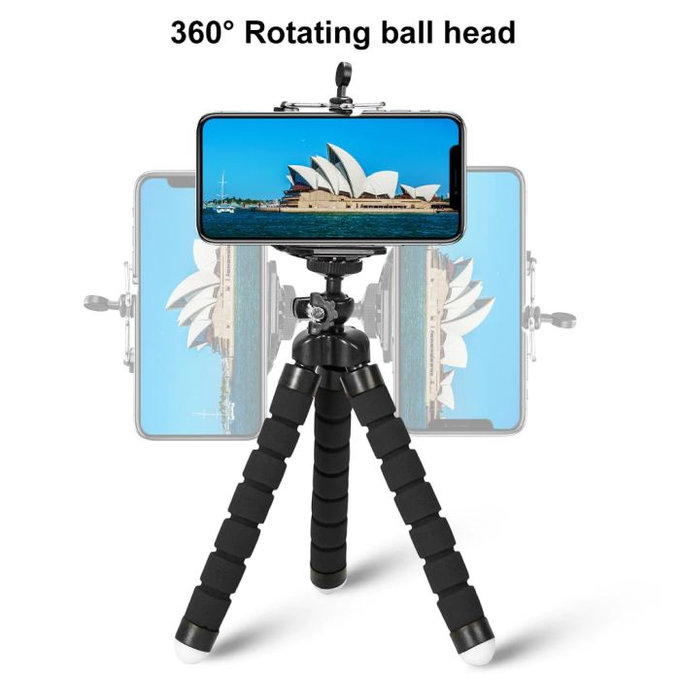 FixPremium - Tripod for Smartphone, black