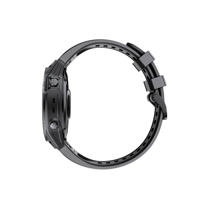 FixPremium - Silicone Strap for Garmin (QuickFit 26mm), black