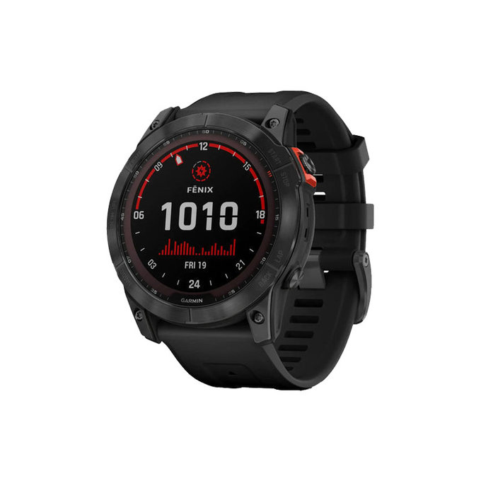 FixPremium - Silicone Strap for Garmin (QuickFit 26mm), black