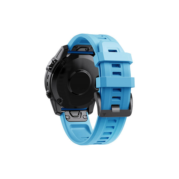 FixPremium - Silicone Strap for Garmin (QuickFit 26mm), blue