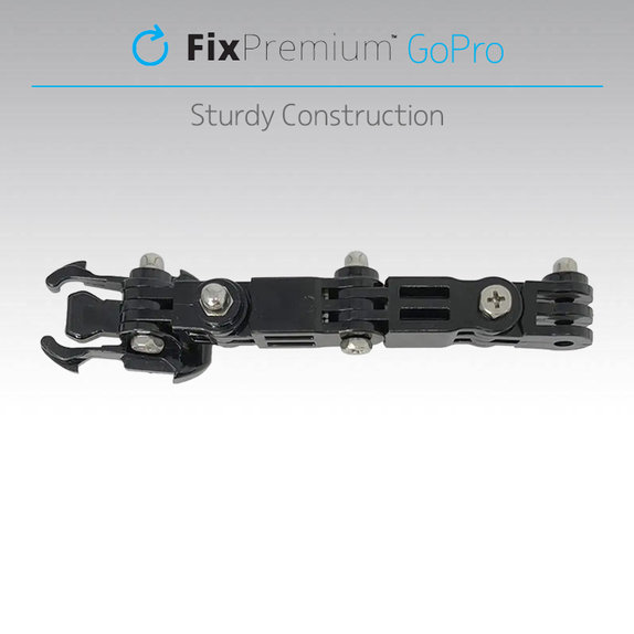 FixPremium - 3-Armed Mount na GoPro, black