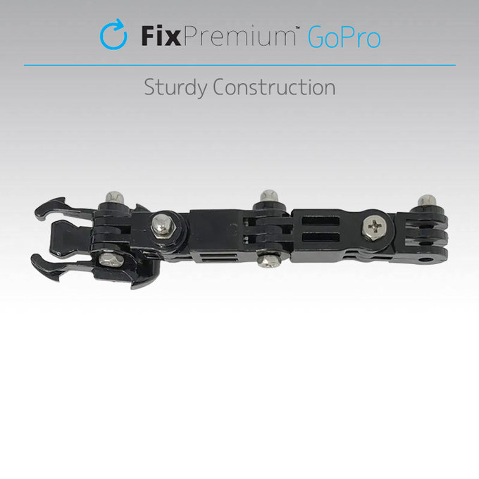 FixPremium - 3-Armed Mount na GoPro, black