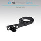 FixPremium - Bike Mount for GoPro, black