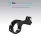 FixPremium - Bike Mount for GoPro, black