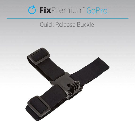FixPremium - Head Mount for GoPro, black