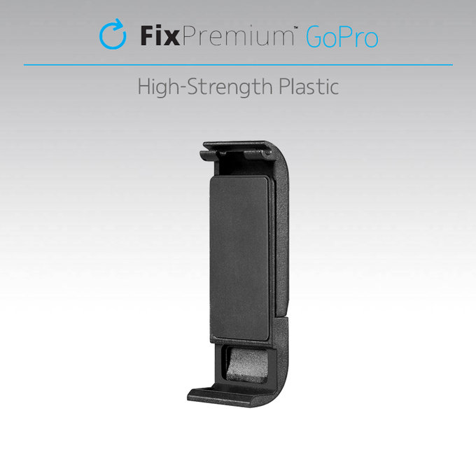 FixPremium - Battery Cover for GoPro Hero 9, black
