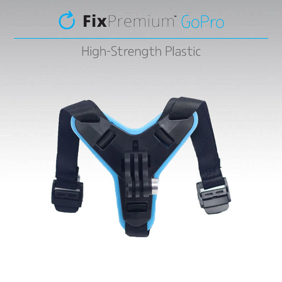 FixPremium - Helmet Mount for GoPro, black