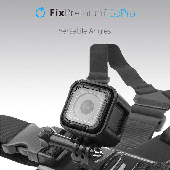 FixPremium - Body Mount for GoPro, black