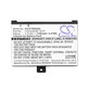 PocketBook Pro 602, 603, 612, 902, 903, 912, 920, 920.W - Battery 1ICP4/40/60 1S1P 1100mAh HQ