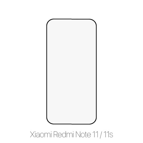 FixPremium FullCover Glass - Tempered Glass for Xiaomi Redmi Note 11 & 11S
