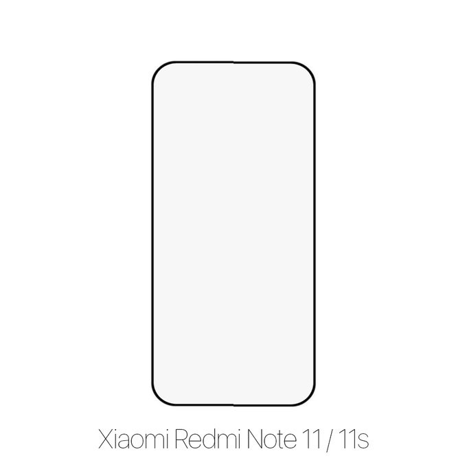 FixPremium FullCover Glass - Tempered Glass for Xiaomi Redmi Note 11 & 11S
