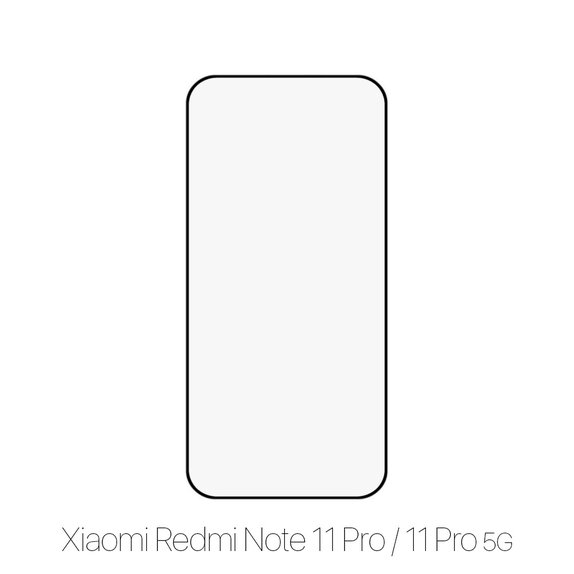 FixPremium FullCover Glass - Tempered Glass for Xiaomi Redmi Note 11 Pro & 11 Pro 5G