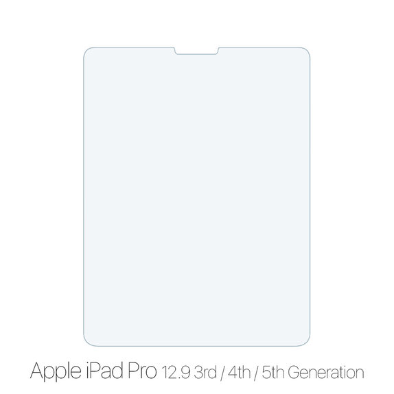 FixPremium Glass - Tempered Glass for Apple iPad Pro 12.9" (3rd Gen 2018, 4th Gen 2020, 5th Gen 2021, 6th Gen 2022)
