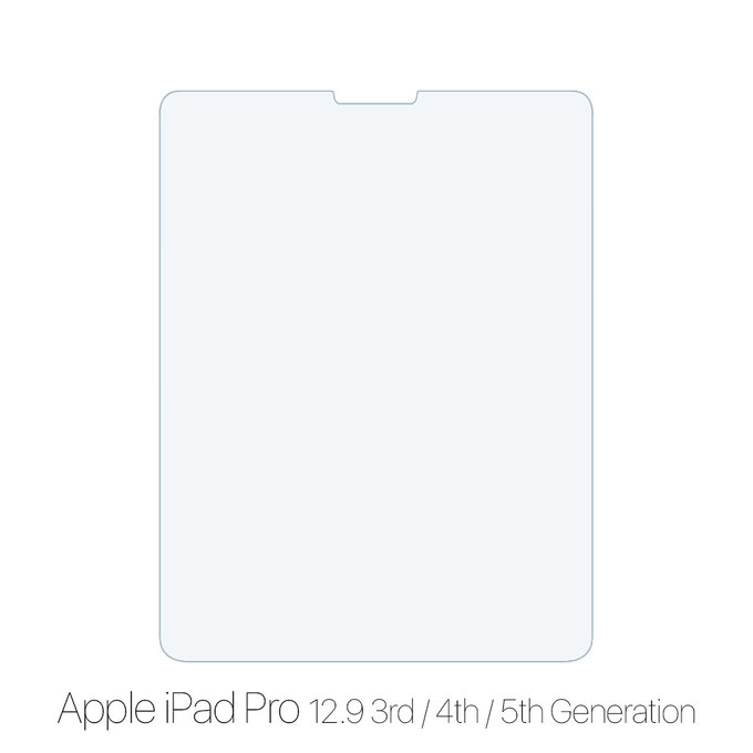 FixPremium Glass - Tempered Glass for Apple iPad Pro 12.9" (3rd Gen 2018, 4th Gen 2020, 5th Gen 2021, 6th Gen 2022)