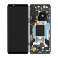 Sony Xperia 5 IV XQ-CQ54 - LCD Display + Touch Screen + Frame (Black) - A5050962A Genuine Service Pack