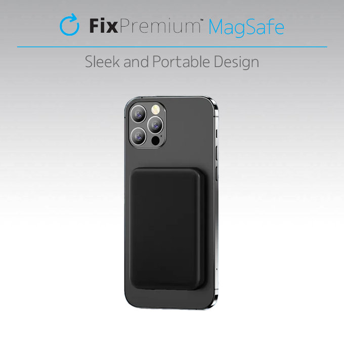 FixPremium - MagSafe PowerBank 5000mAh, black