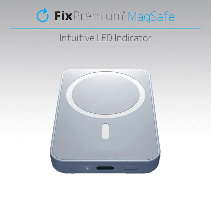 FixPremium - MagSafe PowerBank 5000mAh, white