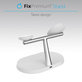 FixPremium - MagSafe Stand 3in1 for iPhone, Apple Watch & AirPods, white
