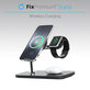 FixPremium - MagSafe Stand 3in1 for iPhone, Apple Watch & AirPods, white
