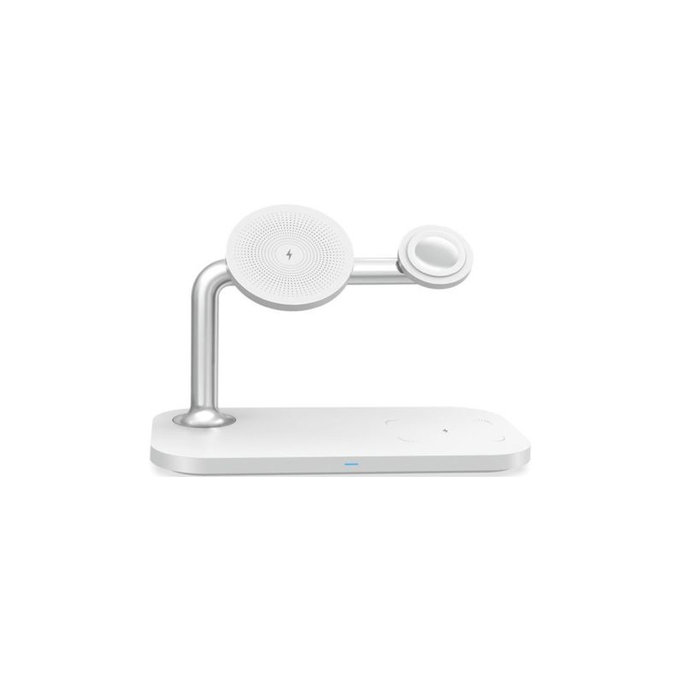 FixPremium - MagSafe Stand 3in1 for iPhone, Apple Watch & AirPods, white