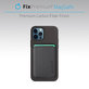 FixPremium - MagSafe Carbon Wallet, black
