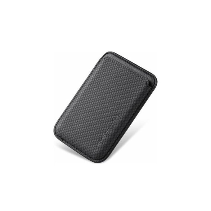 FixPremium - MagSafe Carbon Wallet, black