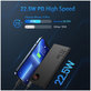Baseus - PowerBank 20 000 mAh, black