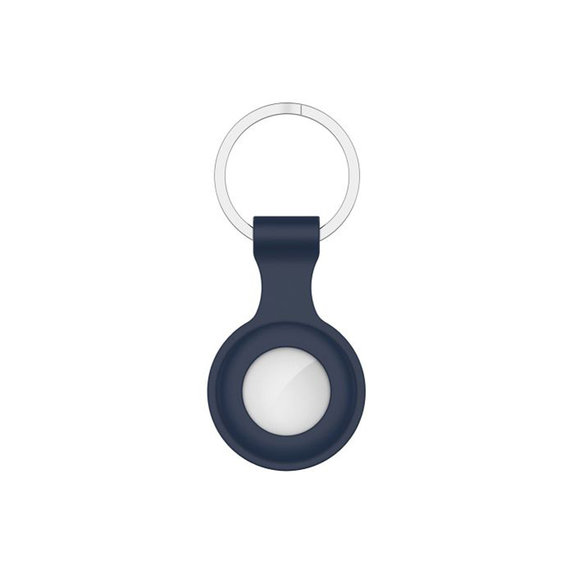 FixPremium - Silicone Keychain for AirTag, blue