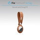 FixPremium - Leather Keychain for AirTag, blue