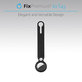 FixPremium - Leather Keychain for AirTag, blue