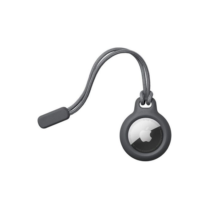 FixPremium - Case with String for AirTag, black