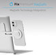 FixPremium - MagSafe Holder for iPhone for Notebook, silver