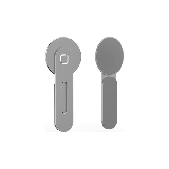 FixPremium - MagSafe Holder for iPhone for Notebook, silver