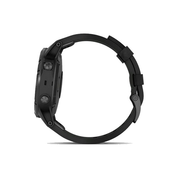 FixPremium - Leather Strap for Garmin (QuickFit 22mm), black
