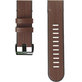 FixPremium - Leather Strap for Garmin (QuickFit 22mm), brown