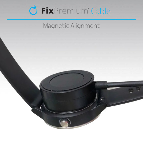 FixPremium - Charging Station for Garmin Watch, black