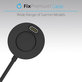 FixPremium - Charging Station for Garmin Watch, black