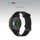 FixPremium - Charging Port Cover for Garmin Watch, black