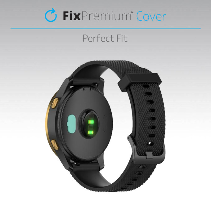 FixPremium - Charging Port Cover for Garmin Watch, grey