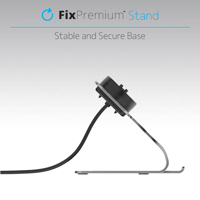 FixPremium - Charging Stand for Garmin Watch, space grey