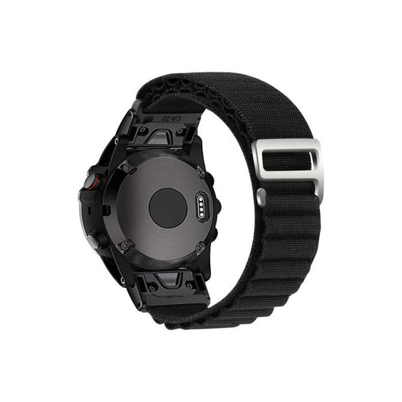 FixPremium - Strap Alpine Loop for Garmin (QuickFit 26mm), black