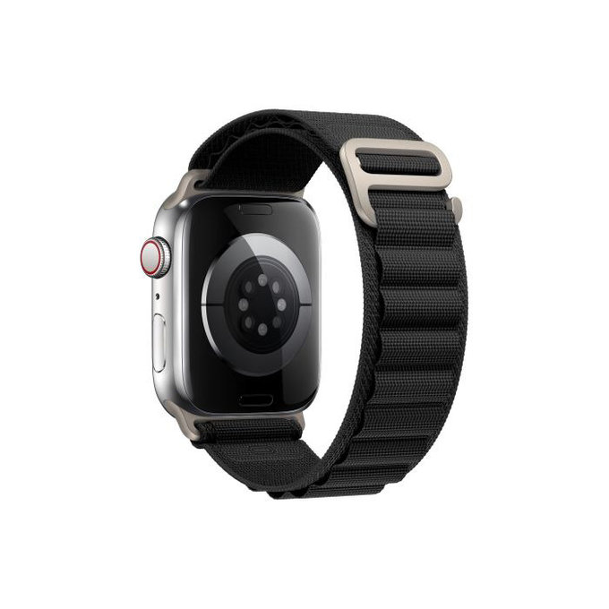 FixPremium - Strap Alpine Loop for Apple Watch (42, 44, 45 & 49mm), black