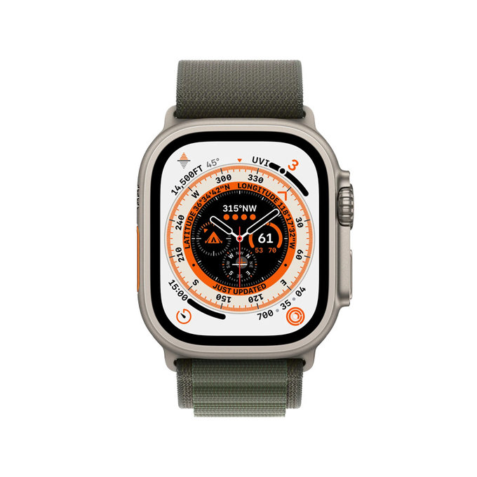 FixPremium - Strap Alpine Loop for Apple Watch (42, 44, 45 & 49mm), green